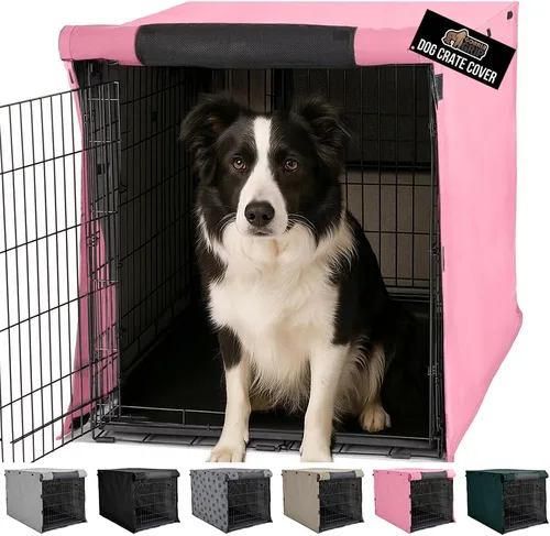 Vista 21 de GORILLA GRIP - Fundas para jaula de perro, cubierta de alambre para perrera Compatible con jaulas para perros de Amazon Basics, cubierta