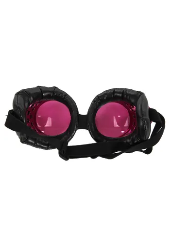 Vista 3 de Gafas de Piloto Radioactivas Rosas y Negras Multicolor