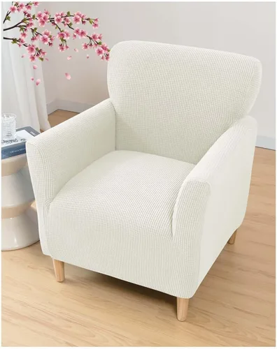 Vista 14 de Fundas elásticas para sillón de sala de estar, fundas protectoras para perros, mascotas y niños, diseño de jacquard con patrón de 1 asiento pequeño