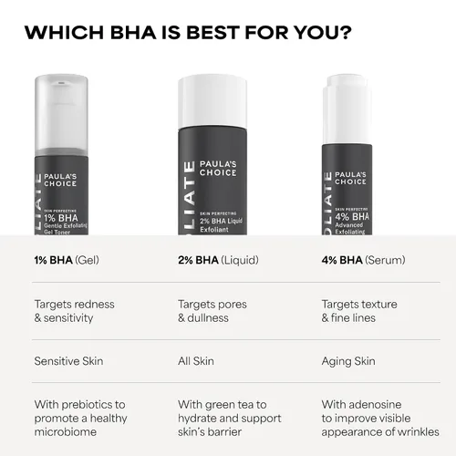 Vista 10 de Paula's Choice SKIN PERFECTING 2% BHA Liquid Exfoliant with Salicylic Acid, Facial Polish for Pores, Wrinkles & Fine Lines, Suitable for