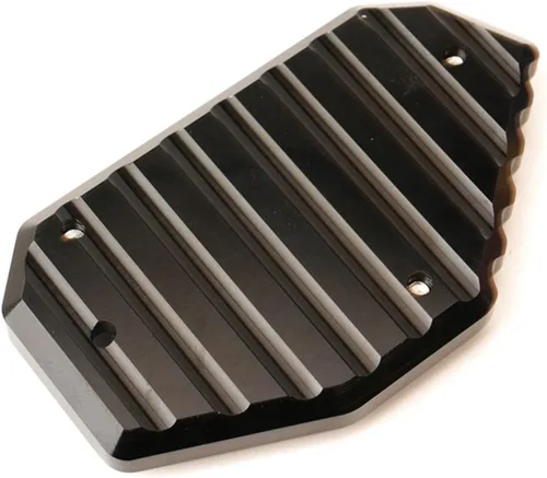 Vista 6 de Motorcycle CNC Kickstand Foot Side Stand Extension Pad Support Plate for Suzuki V-Strom 650 VSTROM 650 XT DL650 2004 2021 (Color : Black)