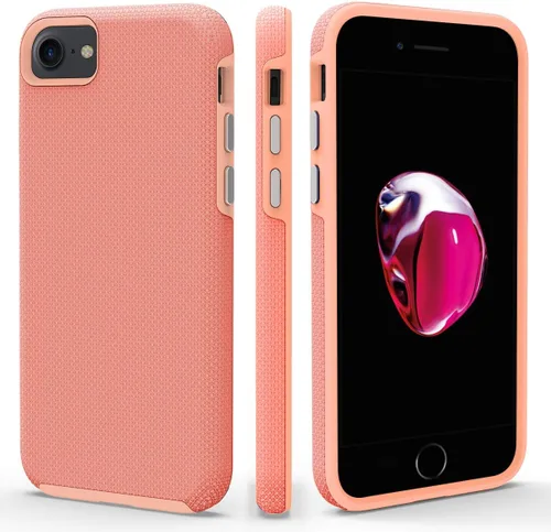 Vista 13 de Funda para iPhone 5/5s/SE, funda Dual Guard resistente al impacto y a rasguños con protección contra caídas Celebre para iPhone 5/5S/SE