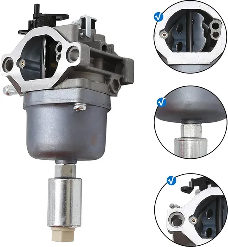 Vista 3 de 799727 Carburador Repuesto para Briggs - Stratton 331877 33R877 31P977, Repuesto para Tractor Cortacésped Nikki 792036 795366/Roulan Pro Craftsman