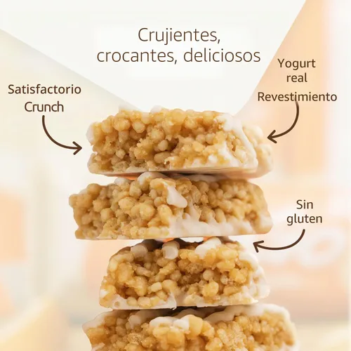 Vista 4 de NuGo Original, yogur de vainilla, barra de proteínas de 0.39 oz, sin gluten, 15
