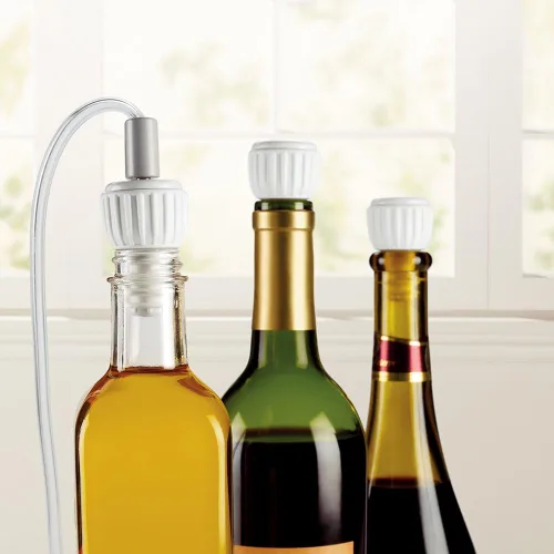 Vista 2 de FoodSaver - Kit de sellador al vacío de boca ancha con sellador regular y manguera de accesorio