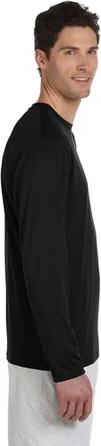 Vista 4 de Champion - Camiseta de manga larga con tela de secado rápido para hombre