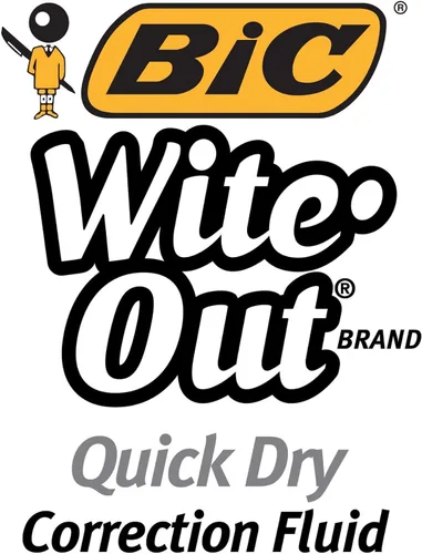 Vista 4 de BIC Wite-Out Brand - Líquido de corrección de secado rápido, 0.7 fl oz, blanco, 12