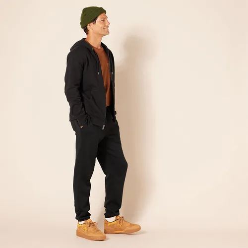 Vista 4 de Tienda Essentials Men's Full-Zip Hooded Fleece Sweatshirt (Available in Big & Tall)