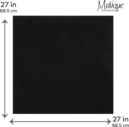 Vista 5 de Motique Accessories Bandana sólida extra grande de 27 x 27 pulgadas