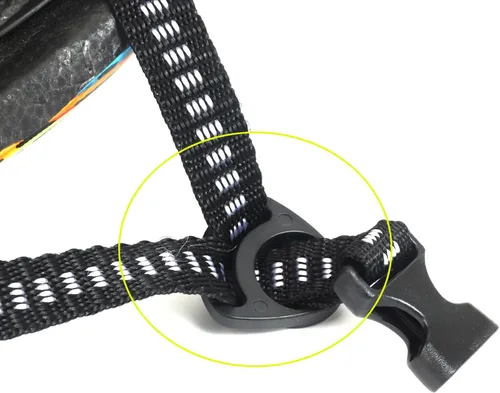 Vista 8 de Paquete de 10 Hebillas de Bloqueo para Correa de Casco de Bicicleta, Sujetador Divisor Autoajustable del Lado de la Oreja, Adaptador de División