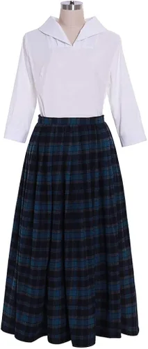 Vista 5 de Claire Fraser - Vestido para mujer de Escocia Highlander