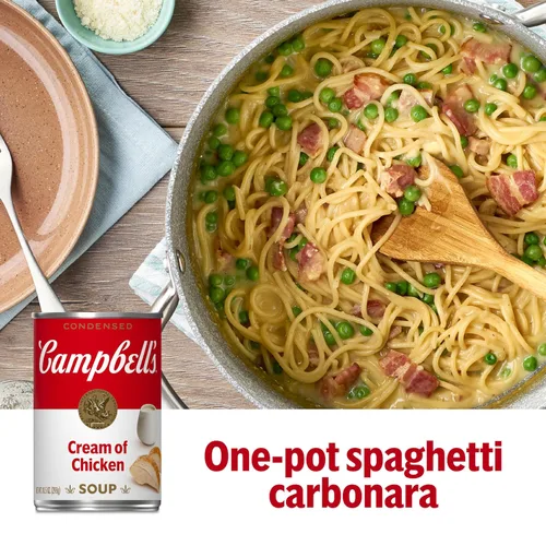 Vista 4 de Campbell's Crema condensada de sopa de pollo, lata de 10.5 onzas (paquete de 4)