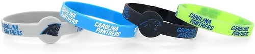 Vista 11 de Pulseras de silicona de la NFL, paquete de 4