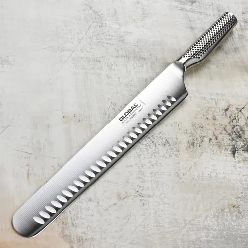 Vista 9 de Global Model X Cuchillo de corte de pechuga de 12 pulgadas, fabricado en Japón