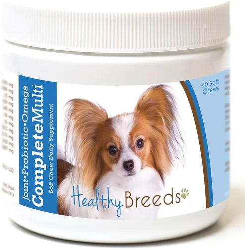Vista 193 de Healthy Breeds Affenpinscher todo en uno multivitamínico suave masticable 60