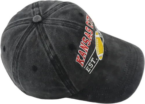 Vista 4 de Terojnkl Gorra de béisbol bordada para hombres y mujeres, ajustable, unisex, de algodón, para fanáticos