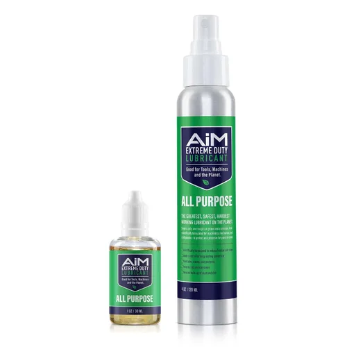 Vista 13 de Planet Safe AIM - Lubricante de servicio extremo, 1 onza, fabricado en los Estados Unidos, no tóxico, inodoro, multiusos para el hogar, garaje