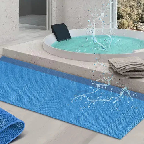 Vista 11 de Tapete de piscina más grueso para la parte inferior de la piscina, antideslizante debajo de la piscina, tapete de escalera de piscina para piscina