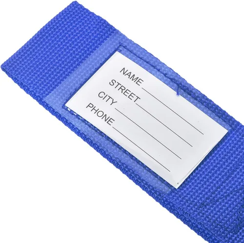 Vista 6 de uxcell Correa de equipaje para maleta con hebilla, cerradura de combinación, accesorio de embalaje de viaje de PP ajustable de 0.8 x 2.0 in, azul