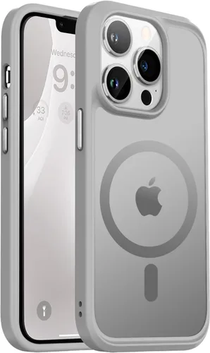 Vista 24 de Vooii Funda para iPhone SE 3ª/2ª/2020 con Magnético, Funda iPhone 8/7 [Compatible con Magsafe] [Diseño Integrado] Sensación de Agarre Cómoda Delgada