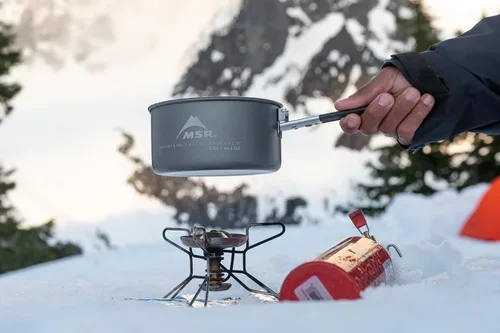 Vista 5 de MSR WhisperLite - Estufa compacta para camping y mochilero