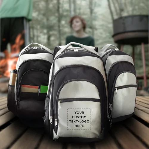 Vista 8 de Iron Peak - Mochilas multiusos, - Personalizado - Gris, Mochilas tradicionales