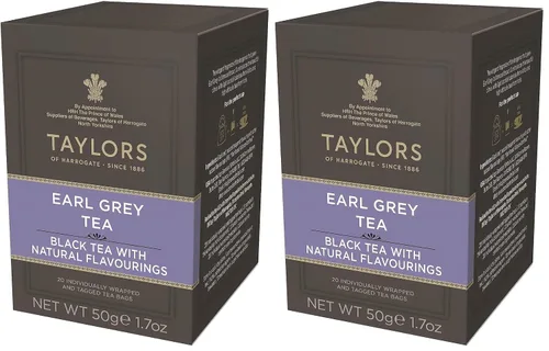 Vista 7 de Taylors of Harrogate Classic Chai, té negro, bolsas envueltas individualmente, 20 unidades (paquete de 1), especiado, aromático y cálido