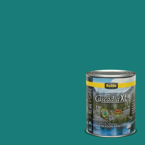 Vista 158 de Rodda Paint CASCADIA XL - Pintura satinada e imprimación para exteriores en uno, cuarto de galón, Annabel