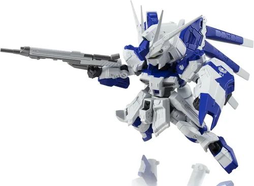 Vista 4 de TAMASHII NATIONS Figura de acción de contraataque de Bandai Nxedge Style Hi-Nu Gundam Char