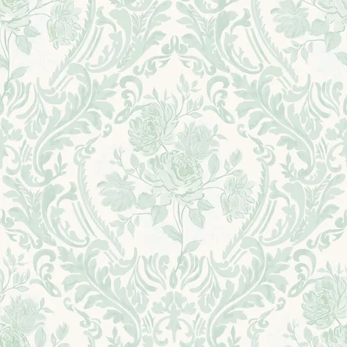 Vista 9 de Ismoon Papel Tapiz Floral Despegable y Adhesivo Papel de Contacto Vintage Beige Boho Acuarela Damasco Papel de Pared Texturizado Removible