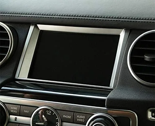 Vista 4 de YIWANG Cubierta de navegación GPS para consola central interior para Land Rover Discovery 4 LR4 2010-2016