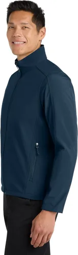 Vista 2 de Port Authority Chaqueta Core Soft Shell azul marino (Dress Blue Navy)