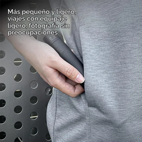 Vista 6 de Aochuan Barra de extensión de aluminio E10 de 28.7 pulgadas ajustable para selfie stick compatible con cardán de 3 ejes, cámara de acción, cámara