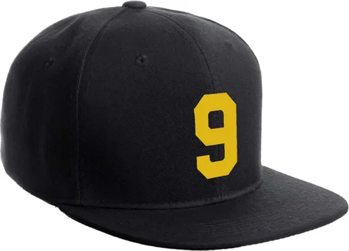 Vista 42 de Número de equipo modificado para requisitos particulares del jugador del color del sombrero del Snapback de la visera plana clásica de la visera
