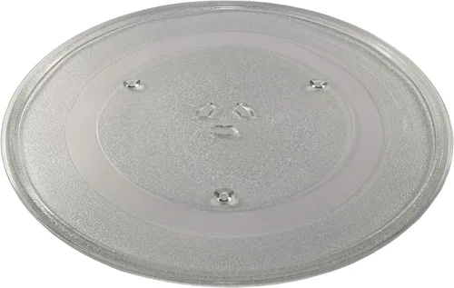 Vista 2 de HQRP - Bandeja giratoria de cristal para horno de microondas Samsung DE74-20002B DE74-20002A DE74-20002 1150157 MC7698W ME1460SB MG14H3020CM MG7980W
