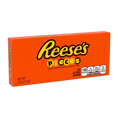 Vista 3 de Dulces de mantequilla de cacahuete Reese's Pieces.
