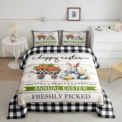Vista 36 de Lindo juego de edredón de murciélago tamaño Queen con diseño de animales de Feliz Halloween, 3 piezas para decoración de habitación de niños