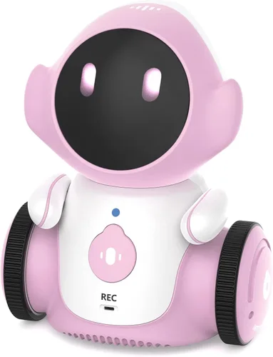 Vista 8 de GILOBABY Juguetes de Robot, Juguetes Inteligentes Recargables que Hablan para Niños, Robótica Inteligente con Sensor Táctil Controlado por Voz