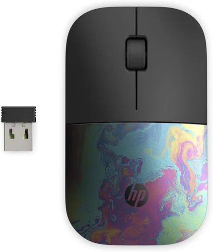 Vista 7 de Ratón inalámbrico azul HP Z3700