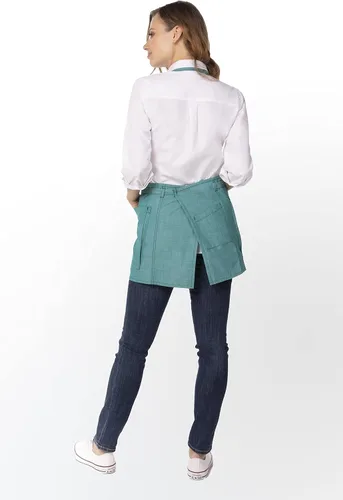 Vista 4 de Chef Works Delantal corto unisex Medford