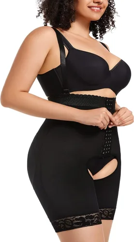 Vista 4 de VENDAU Faja moldeadora de cuerpo completo para mujer, moldeador de cuerpo para mujer, moldeador de abdomen, faja moldeadora firme de cuerpo completo