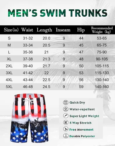 Vista 7 de APTRO Men's Swim Trunks 9" Quick Dry Bathing Suit Mesh Lining Beach Swim Board Shorts Swimsuits
