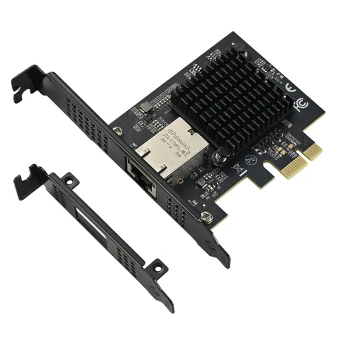 Vista 23 de IO CREST Tarjeta Ethernet de 4 Puertos Gigabit M.2 Clave M+B SI-PEX24092