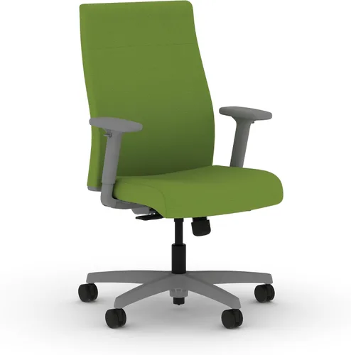 Vista 44 de HON Ignition 2.0 - Silla de oficina de tela, tapizada, brazos ajustables, silla de oficina ergonómica ejecutiva reclinable, con inclinación