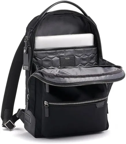 Vista 8 de TUMI Harrison Bradner Mochila Negro - Computadora portátil