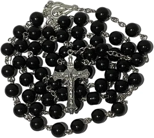 Vista 7 de First Communion Rosarys for Girls and Boys, RosaryBeads Catholic for Men, Women, Rosary Necklace as Gifts for Mother, Grandmother, Elders