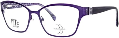 Vista 15 de Gafas DEA de ajuste extendido y moda para mujer, solo marcos, listas para RX