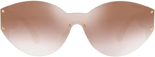 Vista 2 de Versace MEDUSA BIGGIE VE 2224 Pale GoldBrown Shaded 4614140 gafas de sol de mujer