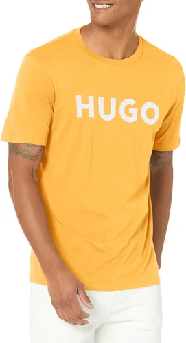 Vista 59 de Hugo Men's Print Logo Short Sleeve T-Shirt Blanco
