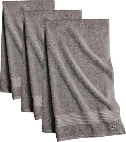 Vista 80 de Lacoste Heritage - Sábana de baño de 100 % algodón Supima, aloe, 35" x 70", altamente absorbente y de secado rápido, toalla de baño súper suave